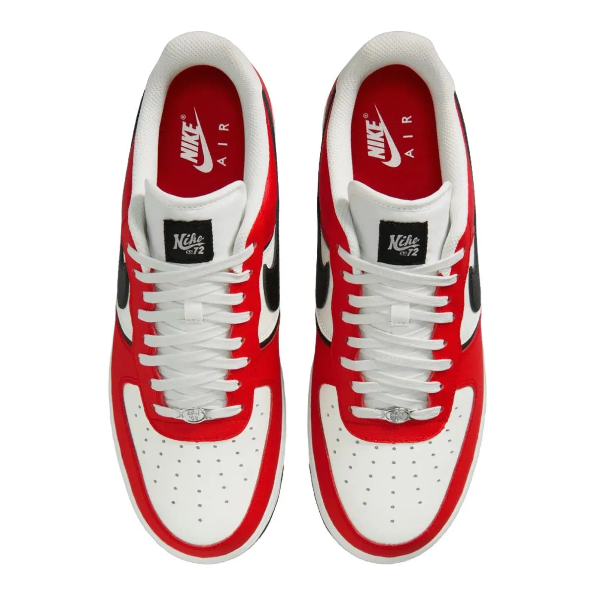 Nike shoes - NIKE Air Force 1 Low 07 LV8 - IM5752-600 - University Red/Sail/Metallic Silver/Black 11