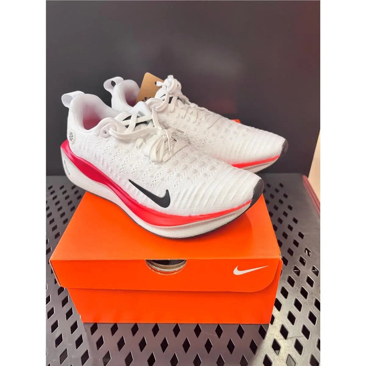 Nike shoes - Nike ReactX Infinity Run 4 - DR2665104 - White/Black/ Platinum Tint 5