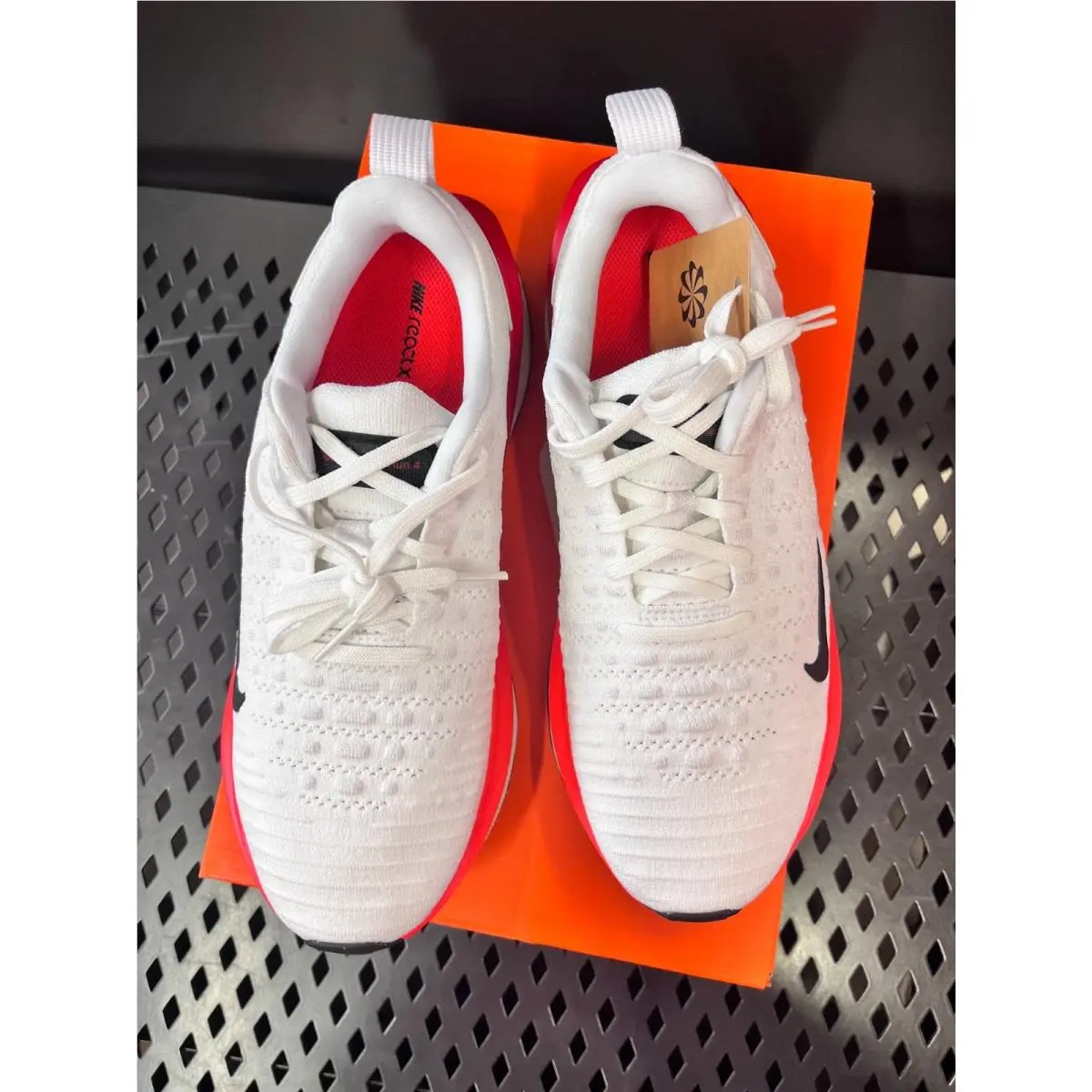 Nike shoes - Nike ReactX Infinity Run 4 - DR2665104 - White/Black/ Platinum Tint 6