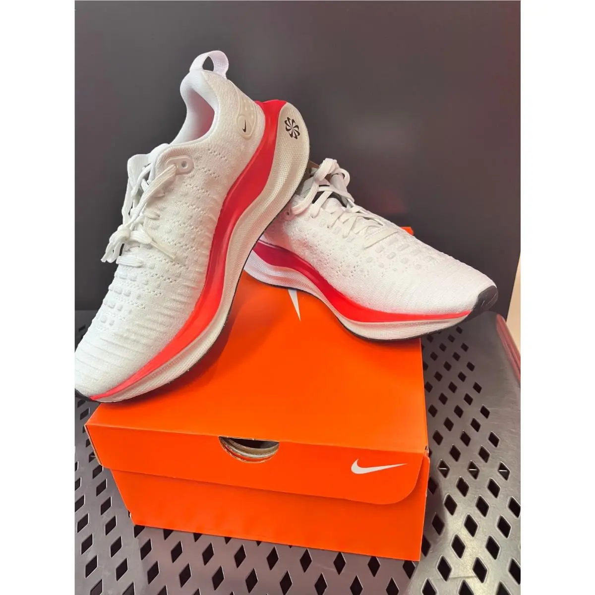 Nike shoes - Nike ReactX Infinity Run 4 - DR2665104 - White/Black/ Platinum Tint 7