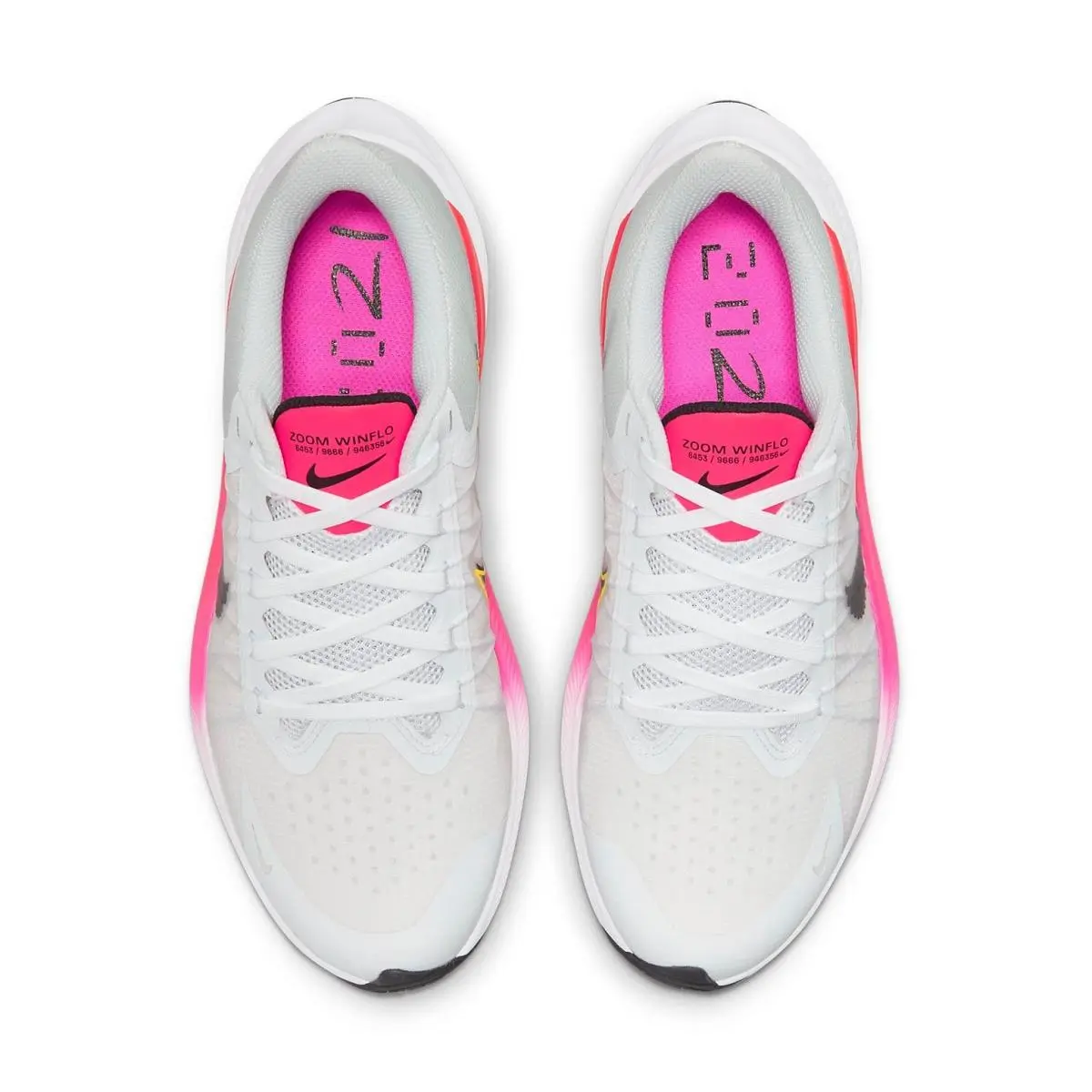 Nike shoes - White, Black, Bright Crimson 2