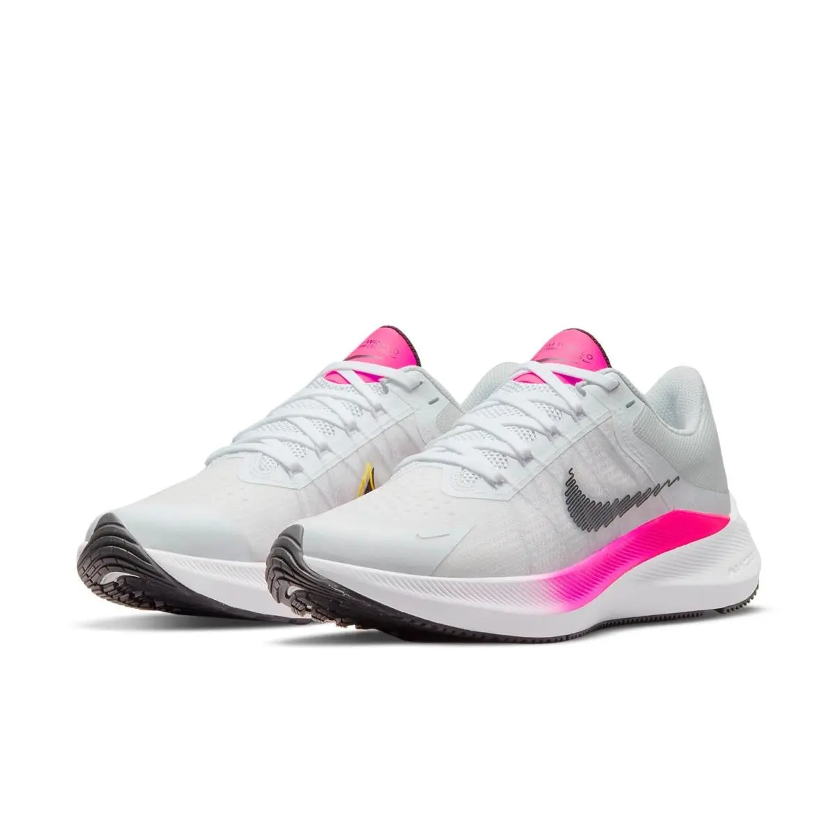 Nike shoes - White, Black, Bright Crimson 7