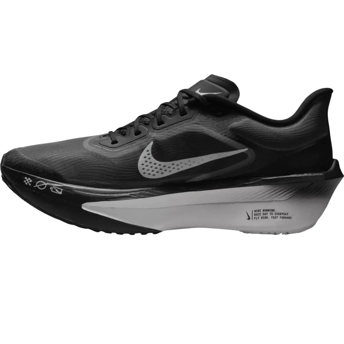 Nike shoes - Nike Zoom Fly 6 - Zoom Fly - Bright Crimson/Obsidian/Light Bone/Obsidian 35
