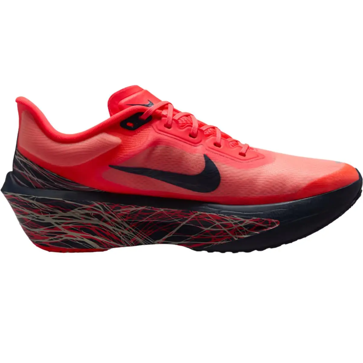 Nike shoes - Nike Zoom Fly 6 - Zoom Fly - Bright Crimson/Obsidian/Light Bone/Obsidian 9