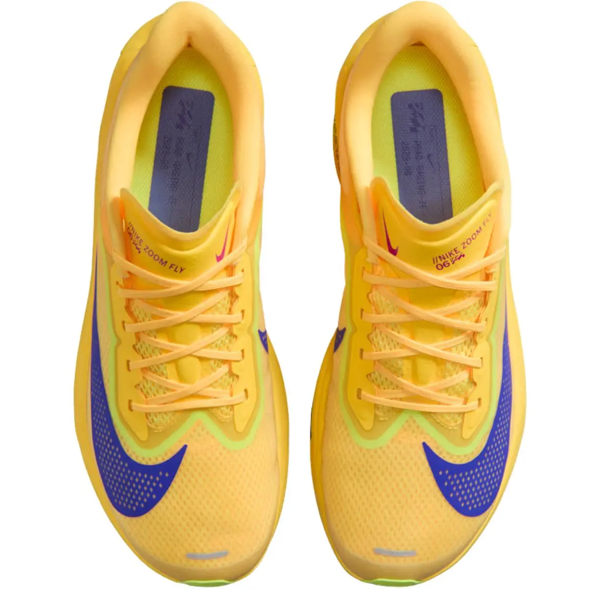 Nike shoes - Nike Zoom Fly 6 - Zoom Fly - Bright Crimson/Obsidian/Light Bone/Obsidian 42