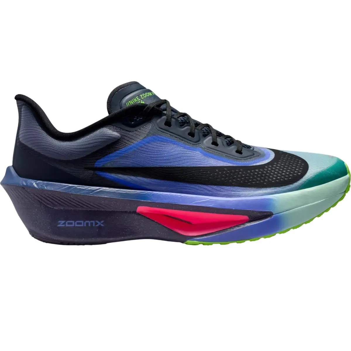 Nike shoes - Nike Zoom Fly 6 - Zoom Fly - Bright Crimson/Obsidian/Light Bone/Obsidian 44