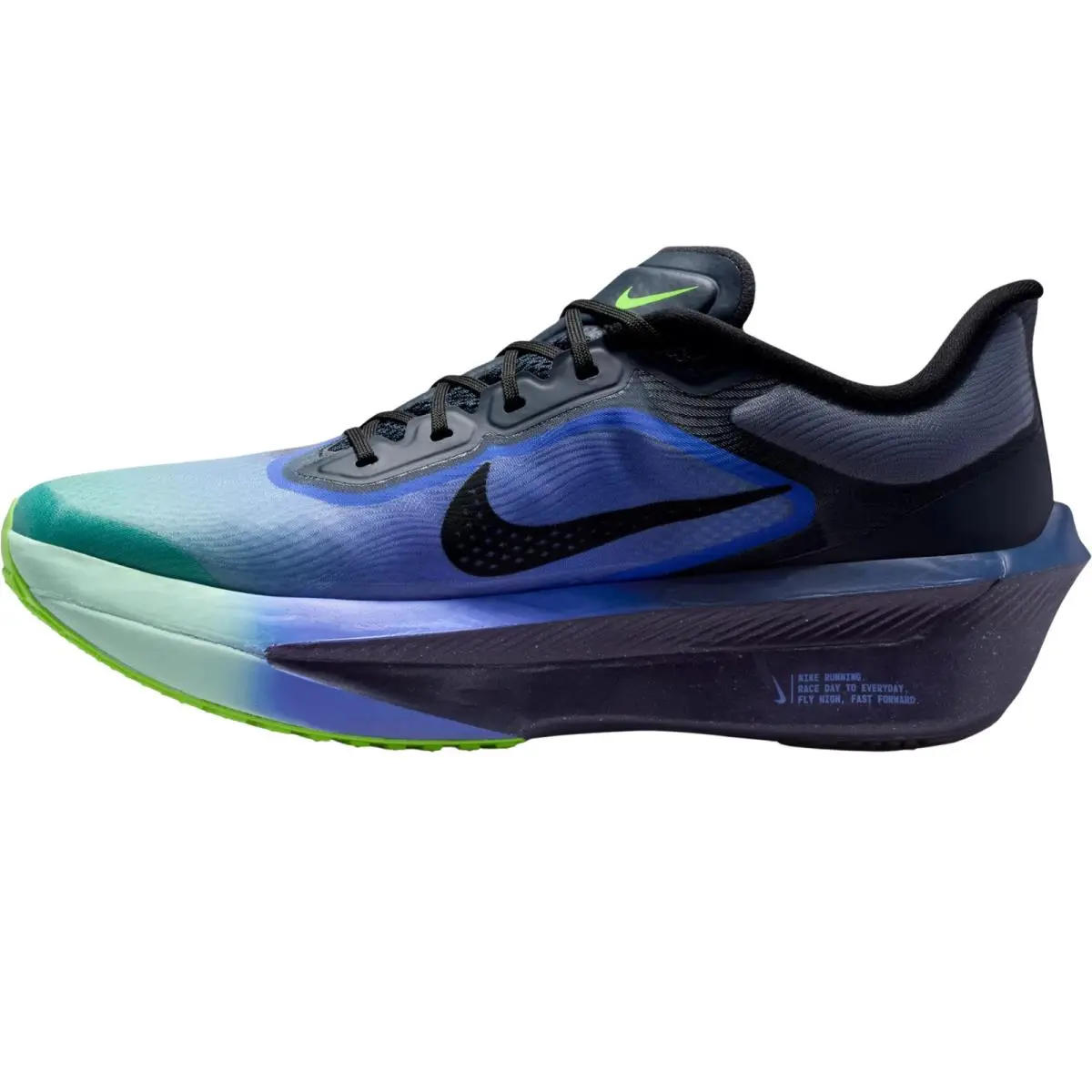 Nike shoes - Nike Zoom Fly 6 - Zoom Fly - Bright Crimson/Obsidian/Light Bone/Obsidian 45