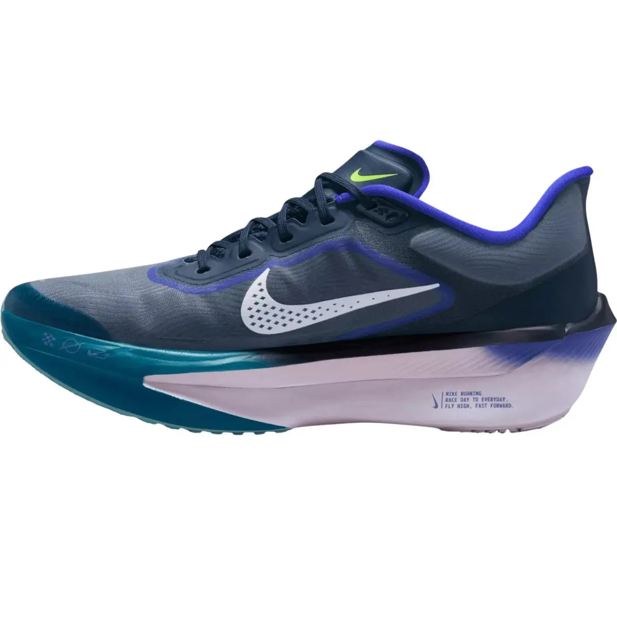 Nike shoes - Nike Zoom Fly 6 - Zoom Fly - Bright Crimson/Obsidian/Light Bone/Obsidian 50