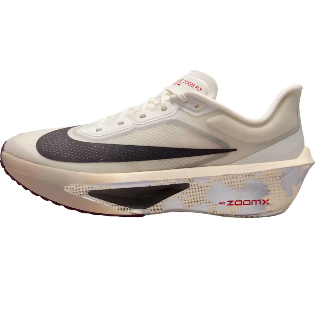 Nike shoes - Nike Zoom Fly 6 - Zoom Fly - Bright Crimson/Obsidian/Light Bone/Obsidian 20