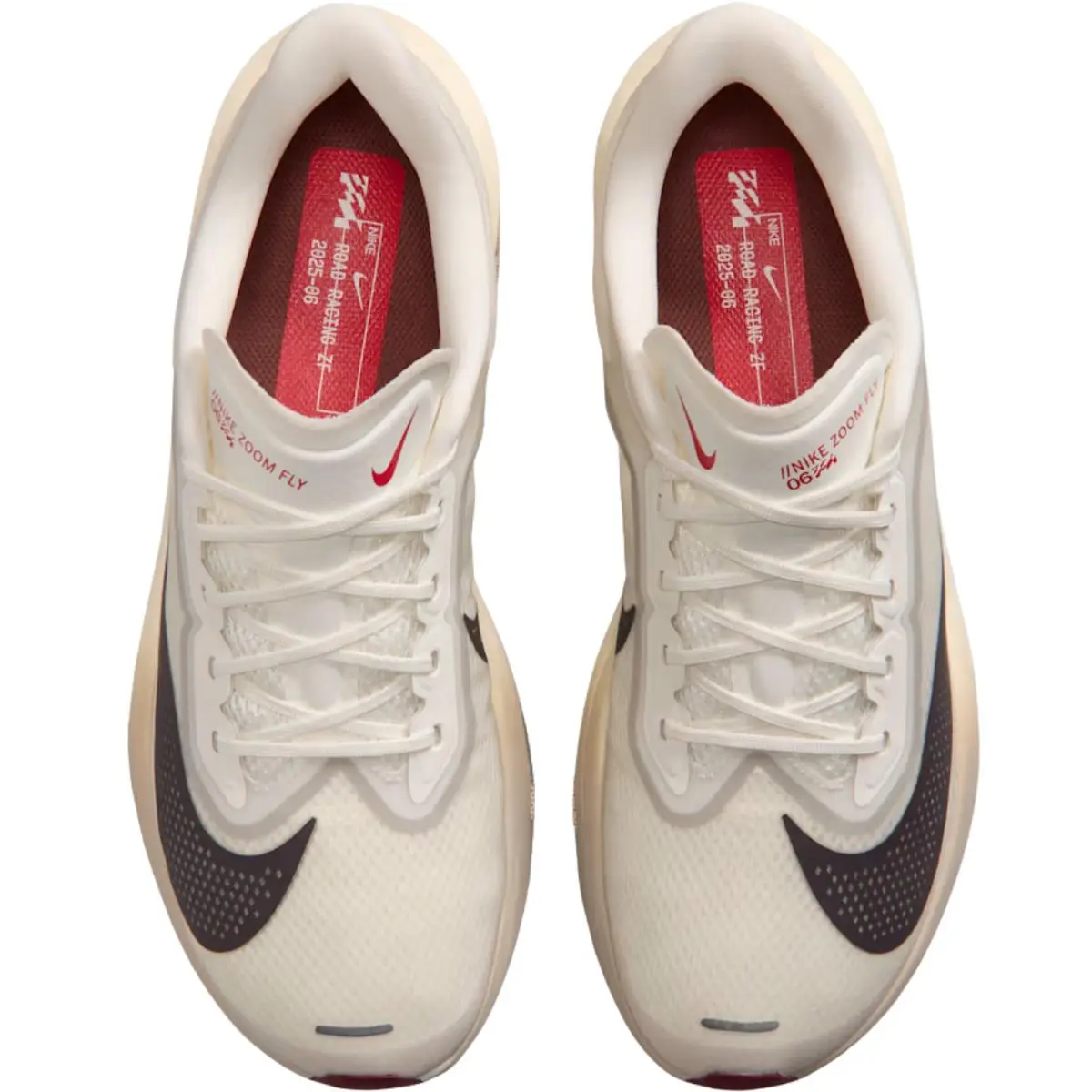 Nike shoes - Nike Zoom Fly 6 - Zoom Fly - Bright Crimson/Obsidian/Light Bone/Obsidian 22