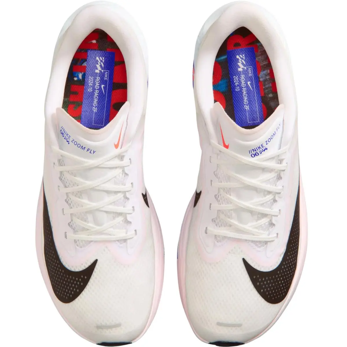 Nike shoes - Nike Zoom Fly 6 - Zoom Fly - Bright Crimson/Obsidian/Light Bone/Obsidian 32