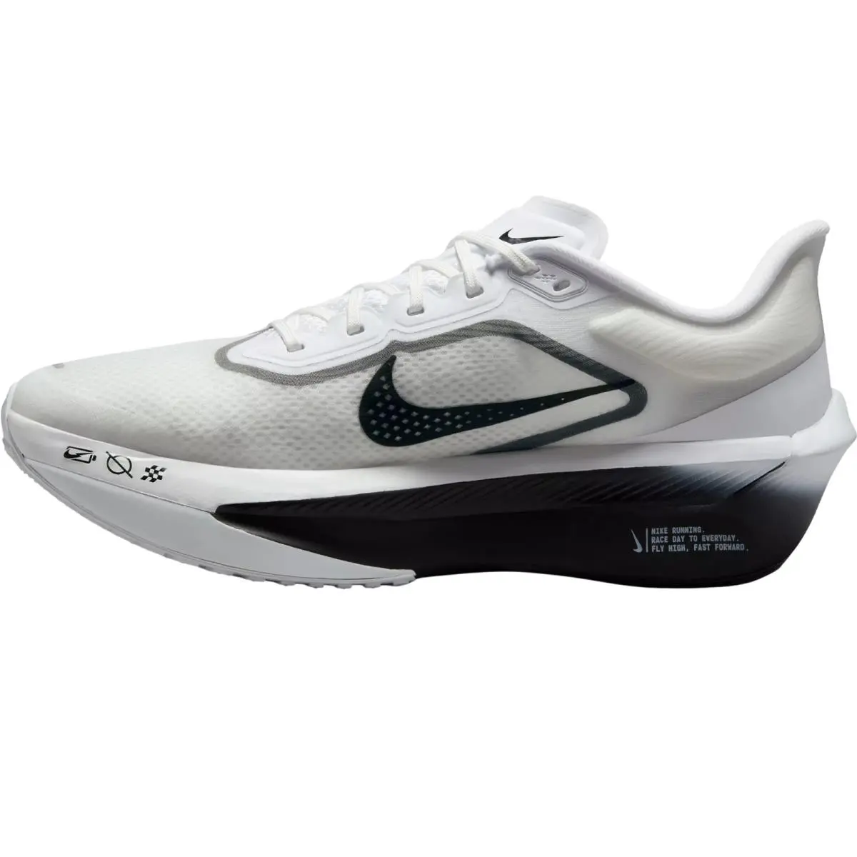 Nike shoes - Nike Zoom Fly 6 - Zoom Fly - Bright Crimson/Obsidian/Light Bone/Obsidian 25