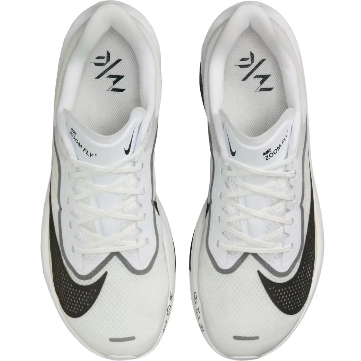 Nike shoes - Nike Zoom Fly 6 - Zoom Fly - Bright Crimson/Obsidian/Light Bone/Obsidian 27