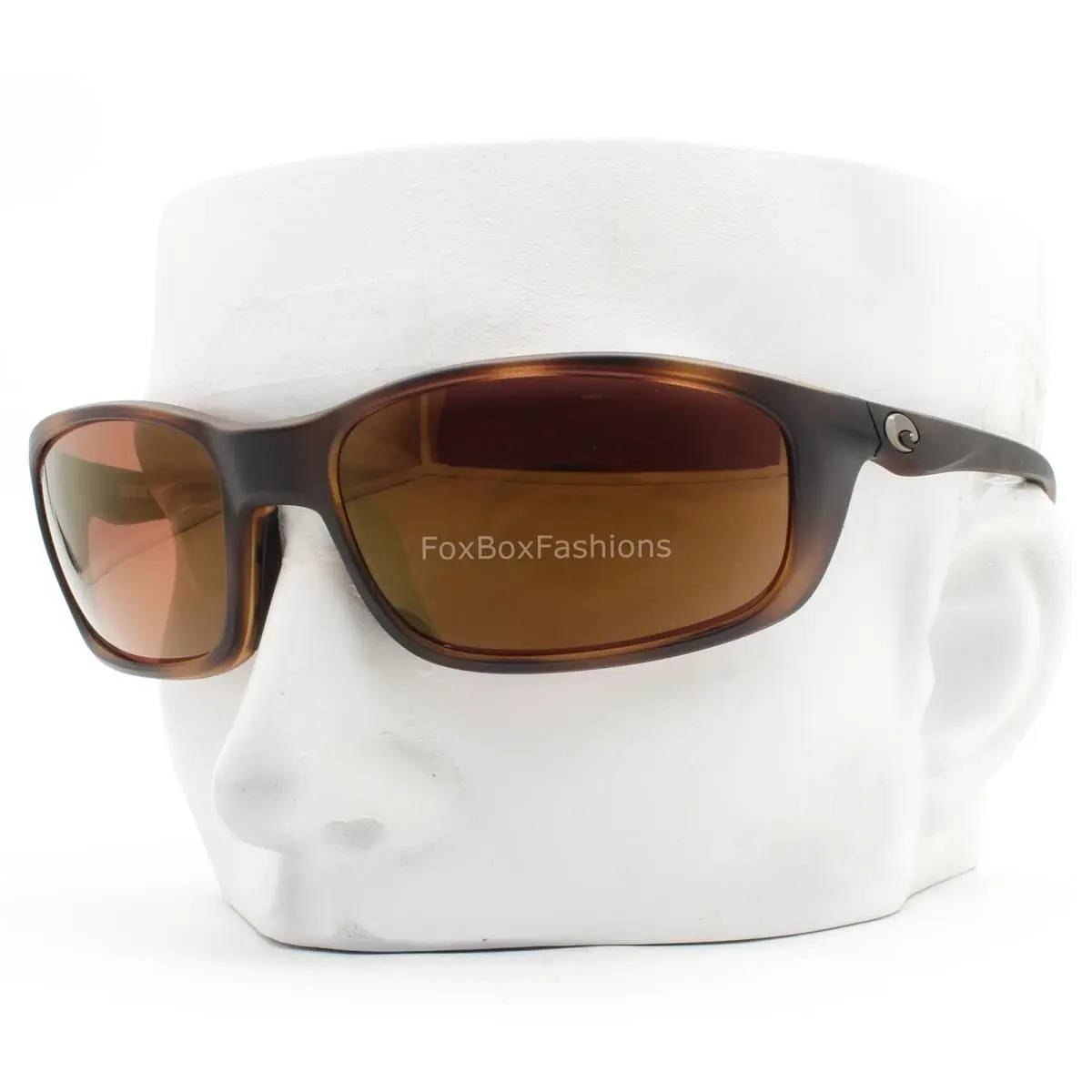 Costa Del Mar Brine II Sunglasses Matte Tortoise Polarized Gold Poly 580P W/case