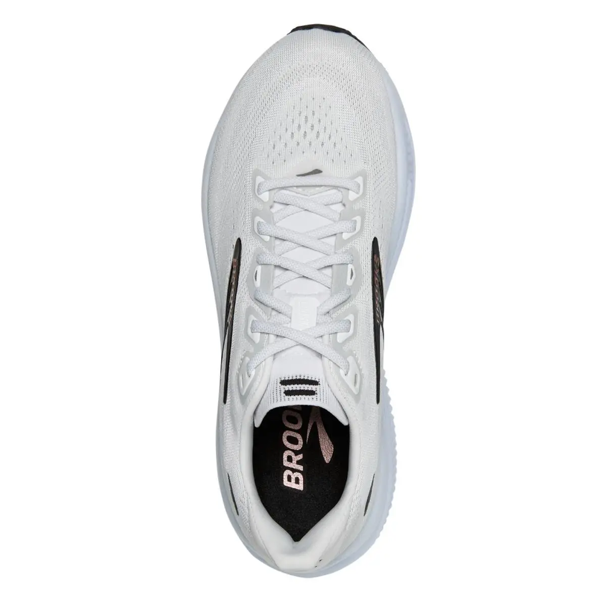 Brooks shoes - White / Black / Rose Gold (UPC: 195394872644) 3