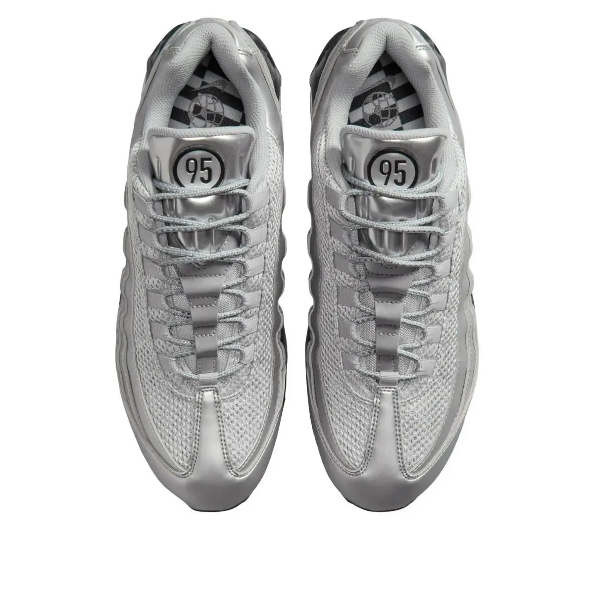 Nike shoes - Nike Air Max 95 - Air Max - IB6830 002 - METALLIC SILVER BLACK BLACK 8