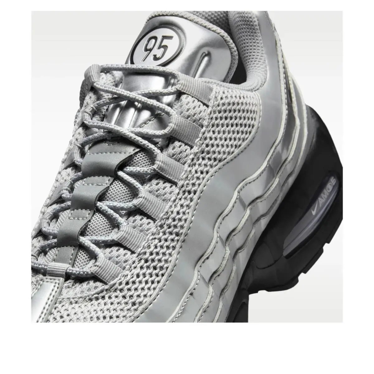 Nike shoes - Nike Air Max 95 - Air Max - IB6830 002 - METALLIC SILVER BLACK BLACK 10