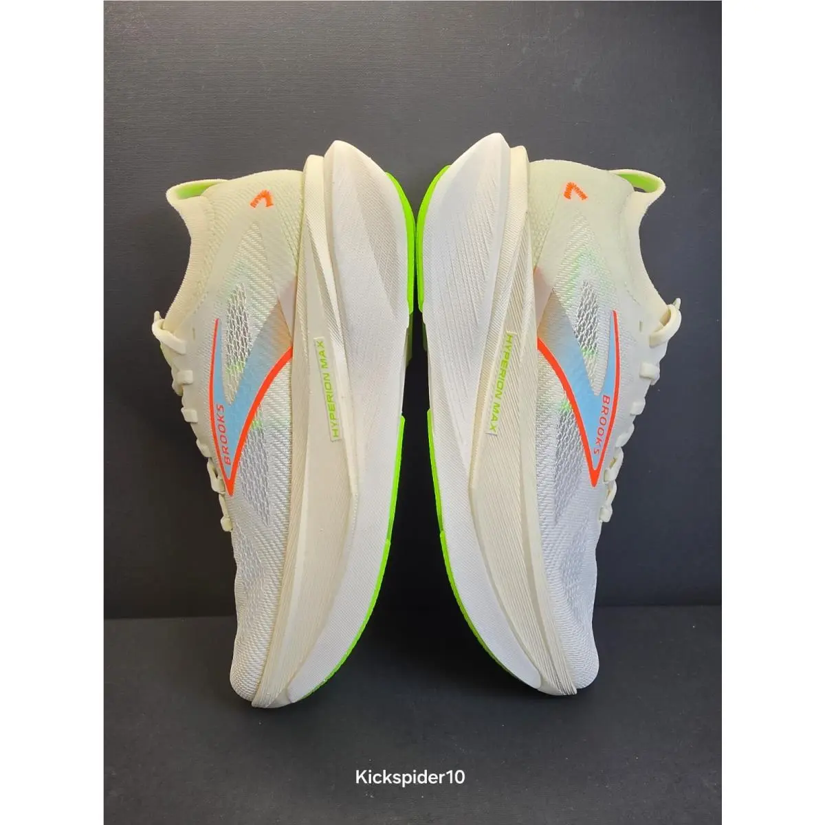 Brooks shoes - Brooks Hyperion Max 3 - Hyperion Max - 120455-1B-182 - Coconut/Green Gecko/Pink Clay 7