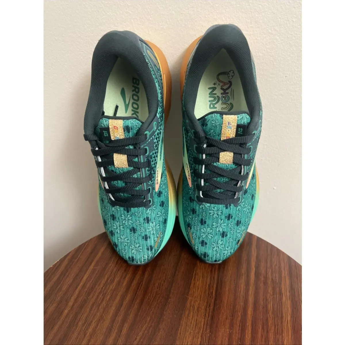 Brooks shoes - Brooks Ghost 14 - Ghost - 1203561B354 - Green, Manufacturer: Peacoat/Yucca/Navy 6