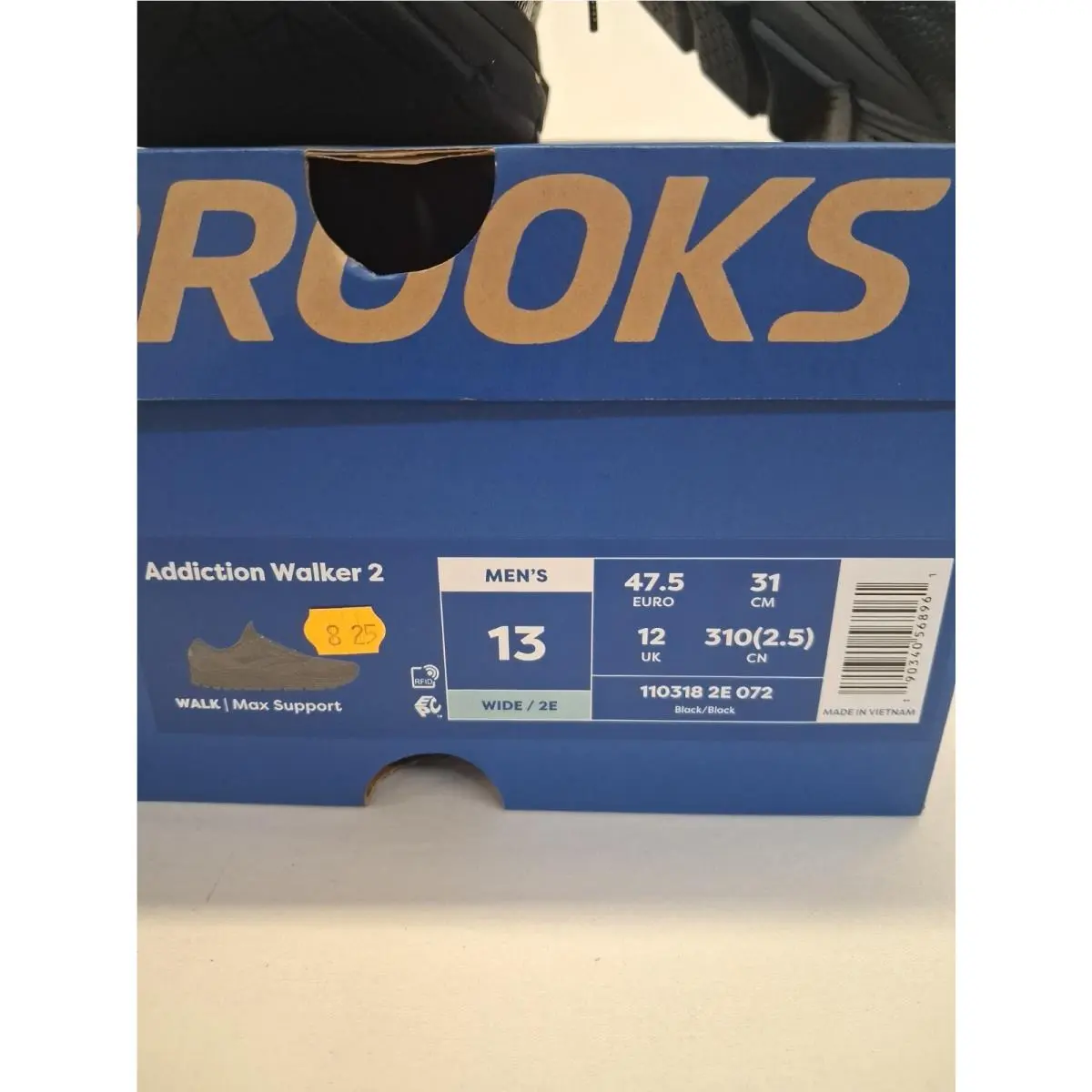 Brooks shoes - Addiction Walker 2 - Addiction Walker - 1103181B072130 - Black/Black (UPC: 190340568947) 0