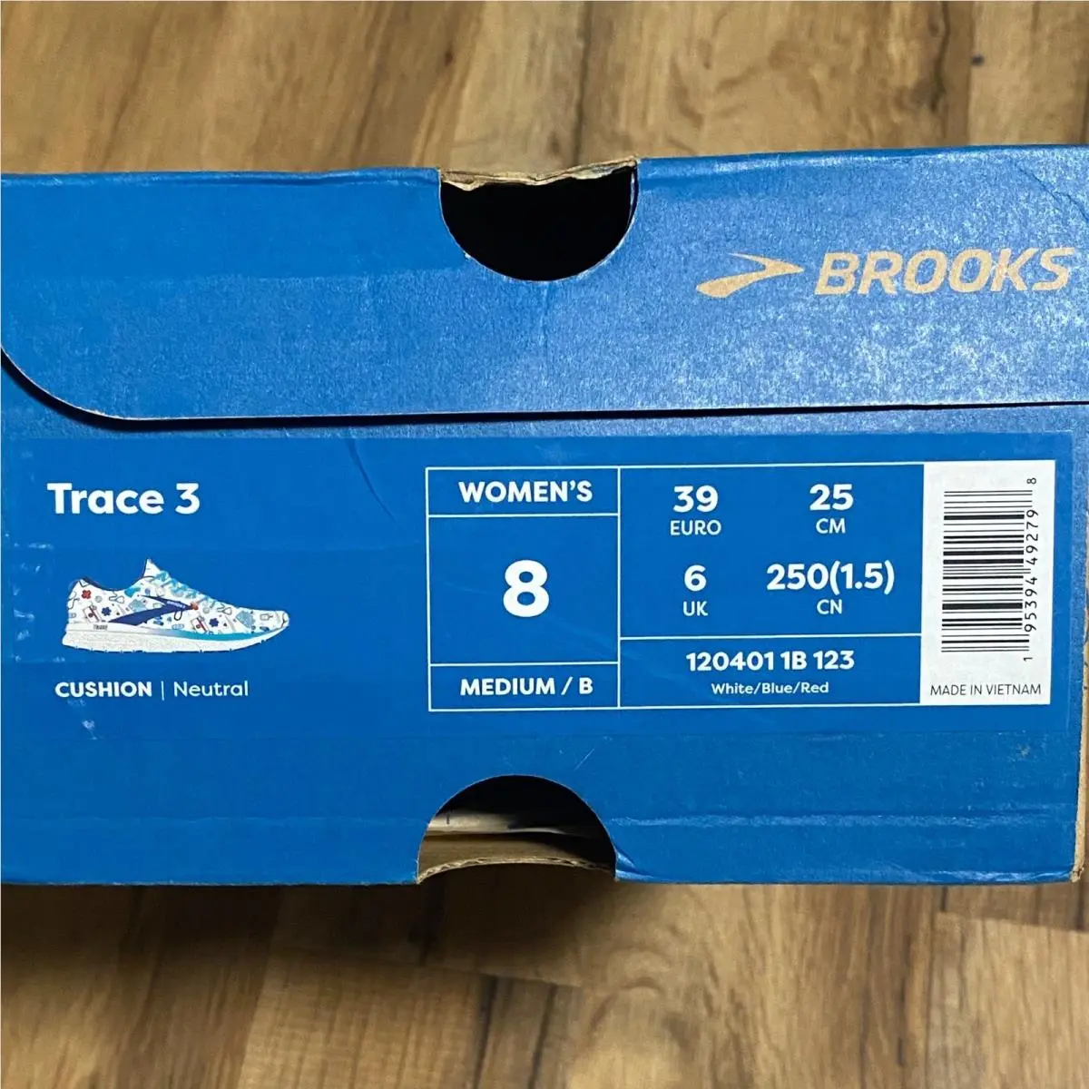 Brooks shoes - Brooks Trace 3 - Trace - White 9