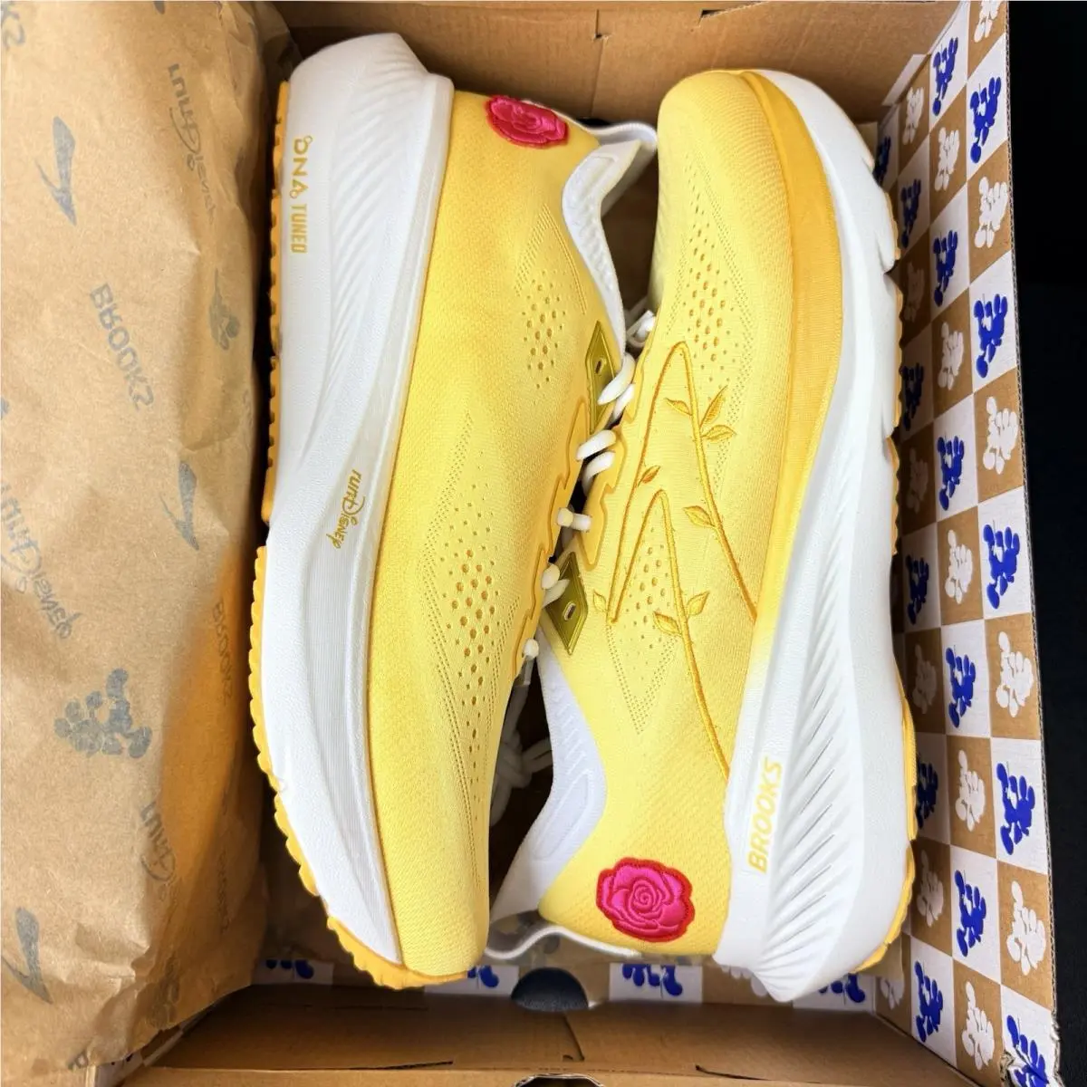 Brooks shoes - Brooks Glycerin - Glycerin - 110563 1D 747 - Yellow 13