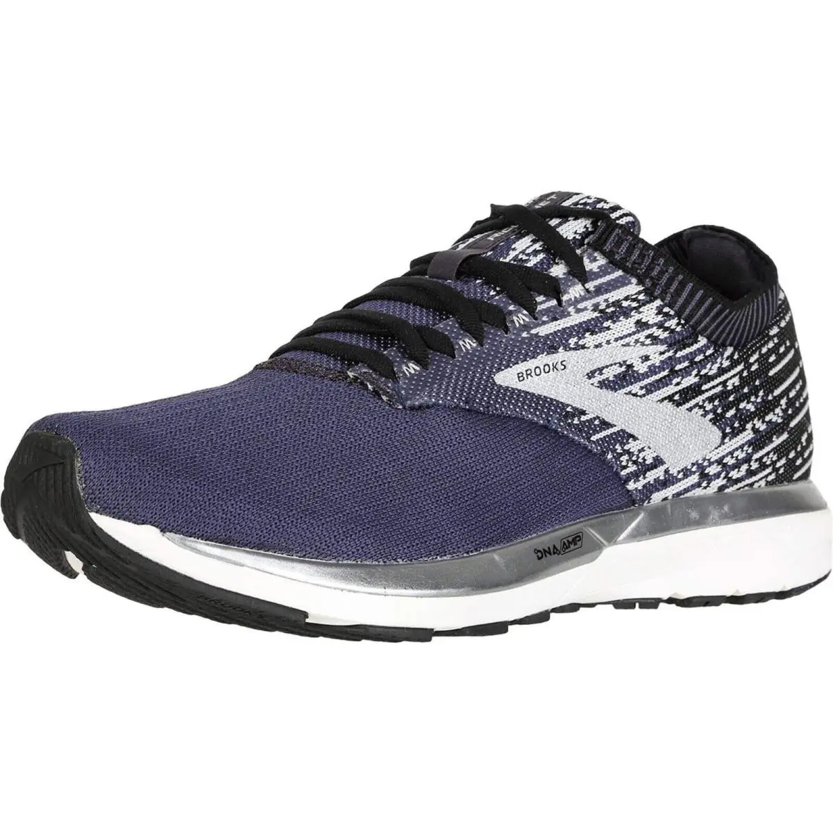 Brooks Mens Ricochet Running Shoes - Greystone/grey/navy - Size 8 M