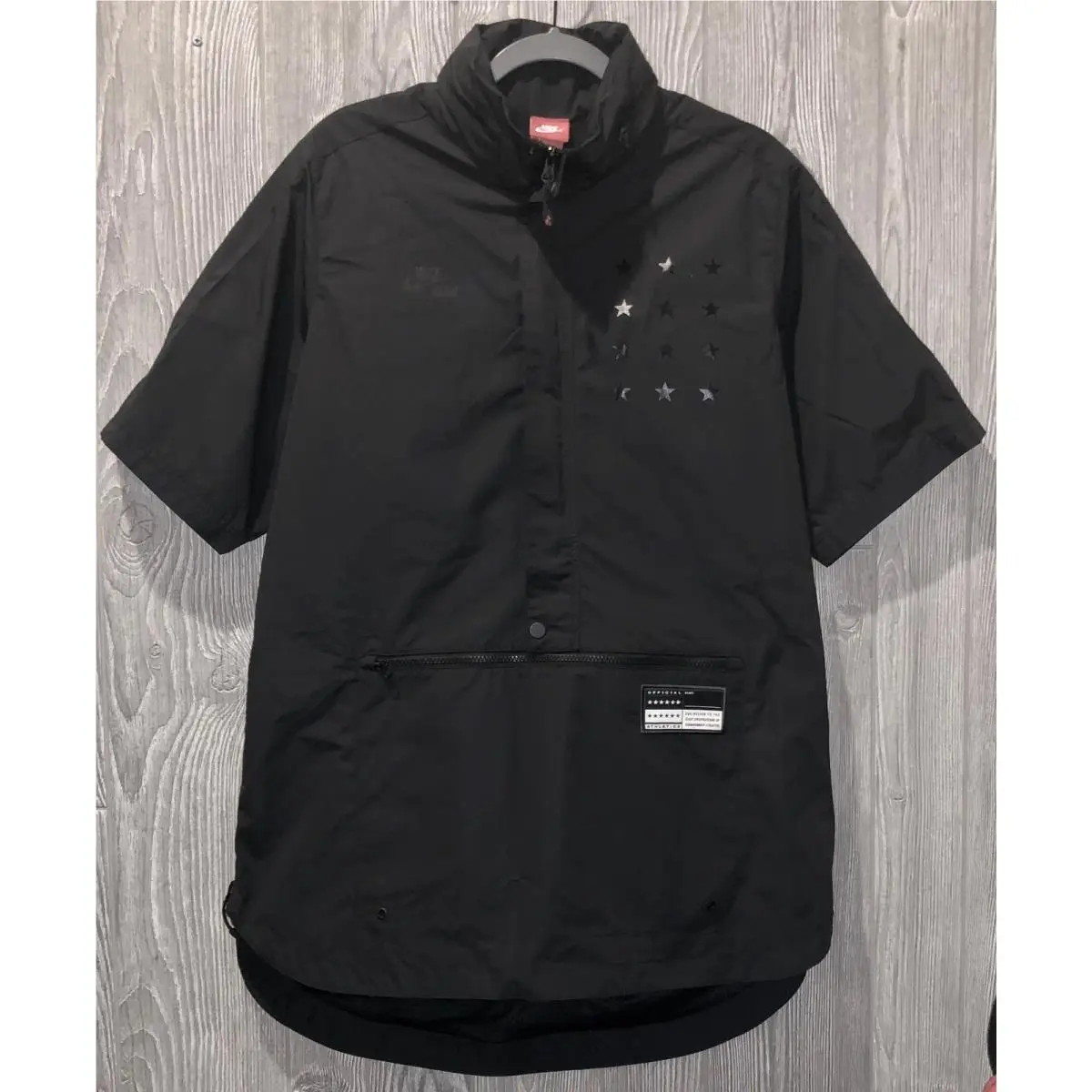 Nike clothing - NIKE Sportswear Air Pivot V3 1/2 Zip Pullover Basketball Ja - 802629 - Black 11