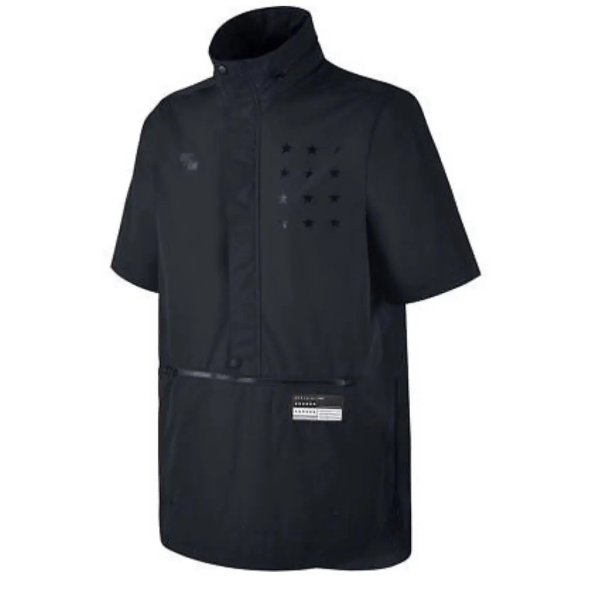 Nike clothing - NIKE Sportswear Air Pivot V3 1/2 Zip Pullover Basketball Ja - 802629 - Black 9
