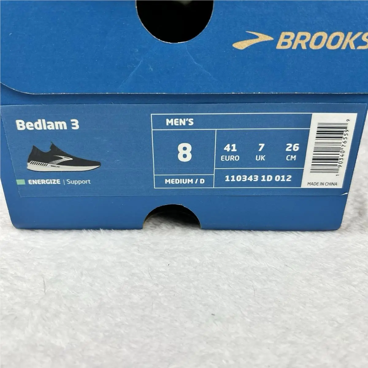 Brooks shoes - Bedlam 3 - Bedlam - 1103431D012 - Black (UPC: 0190340765599) 12