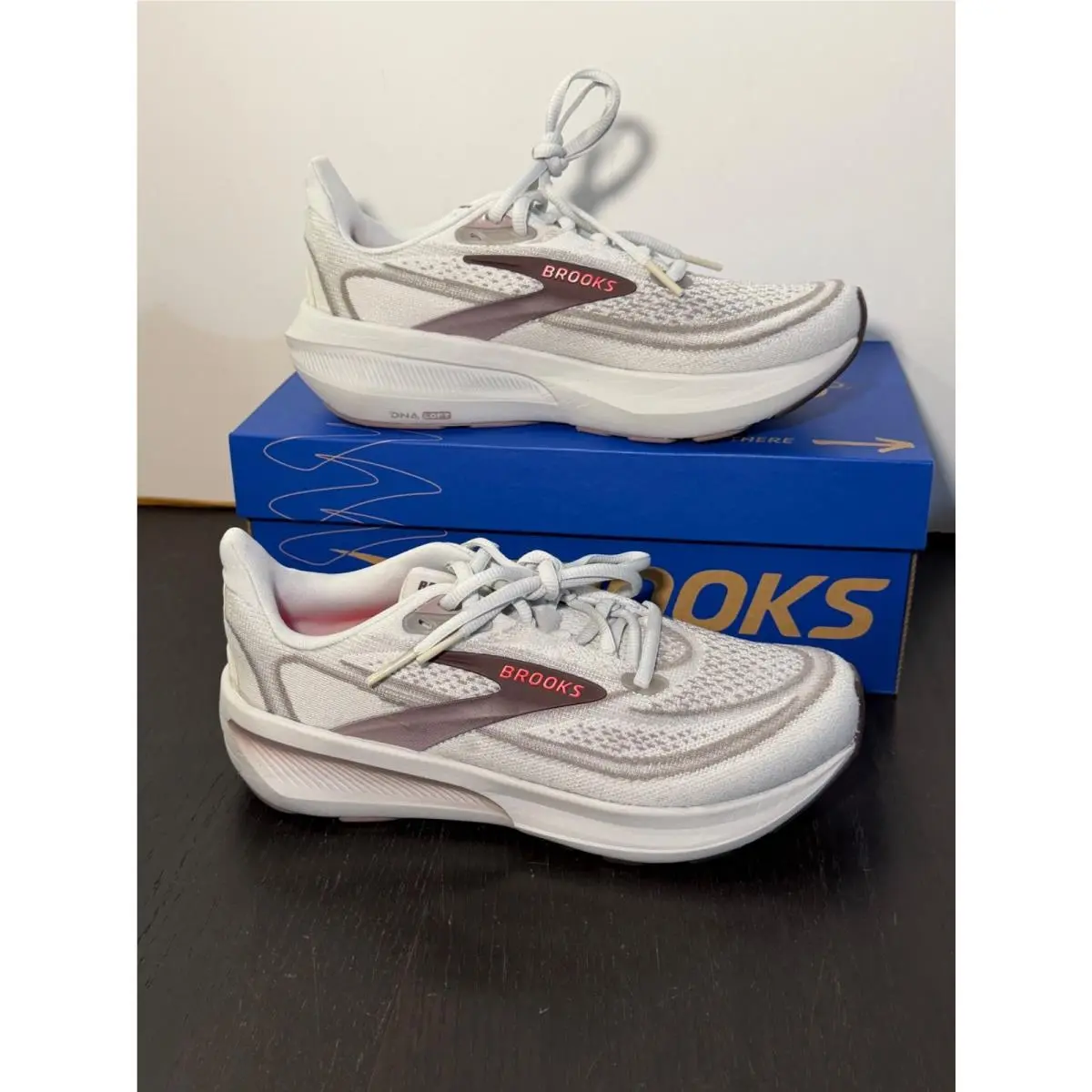 Brooks shoes - Brooks Revel - Revel - White, Purple, Pink 0