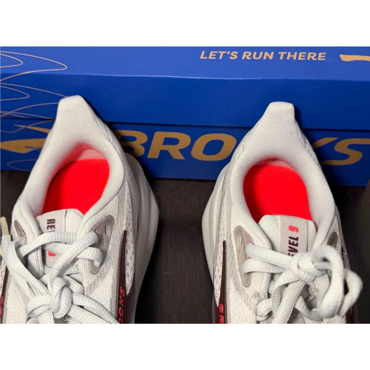 Brooks shoes - Brooks Revel - Revel - White, Purple, Pink 4