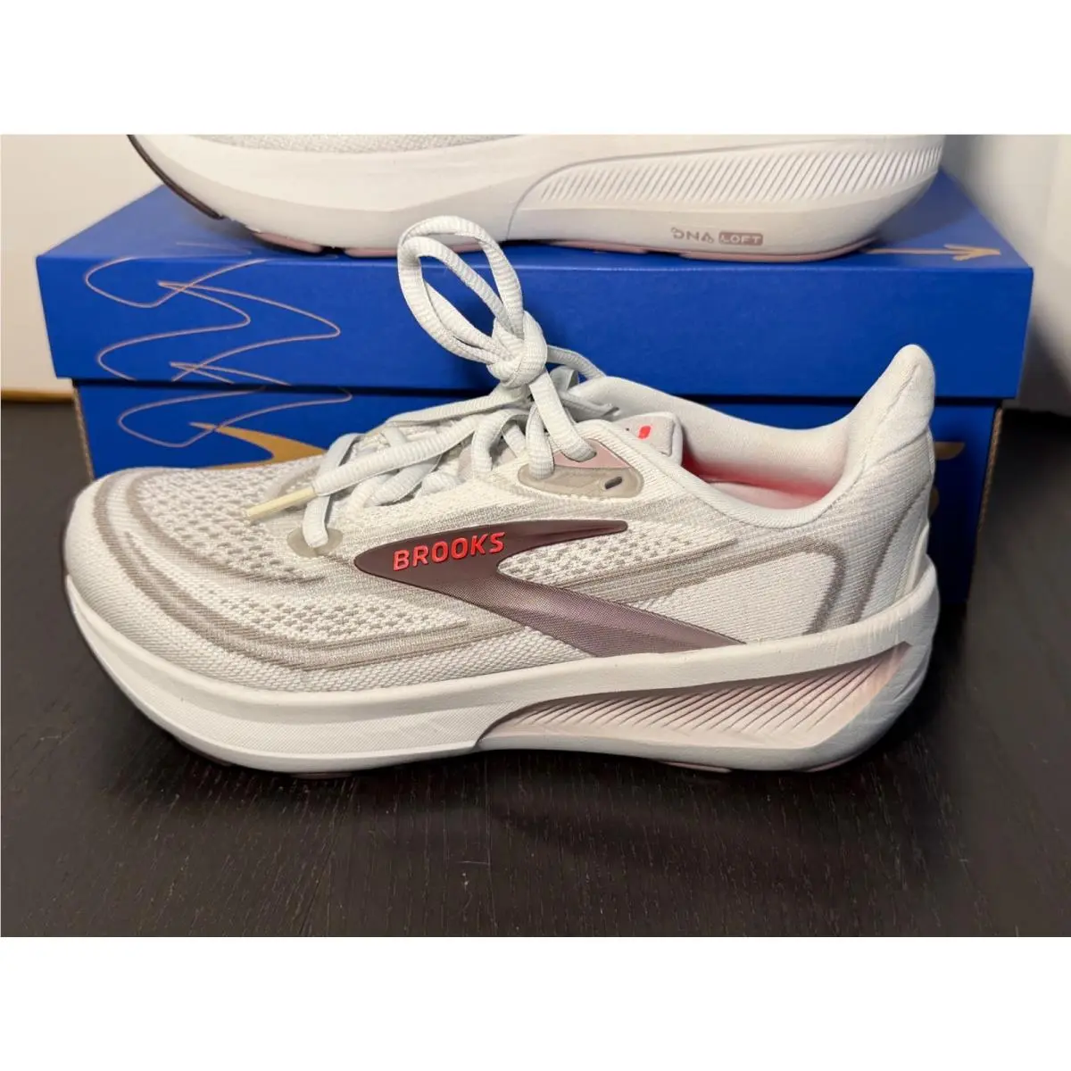 Brooks shoes - Brooks Revel - Revel - White, Purple, Pink 6