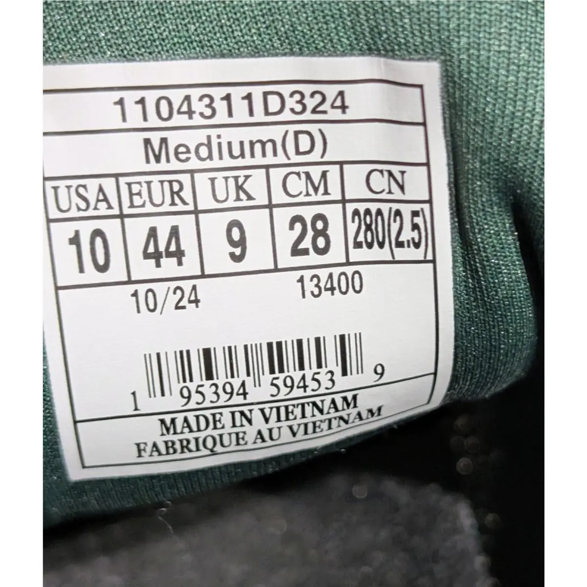 Brooks shoes - Ghost Max 2 - Ghost Max - 110431 1D 324 - Green, Pine Grove/North Atlantic/Grey 13