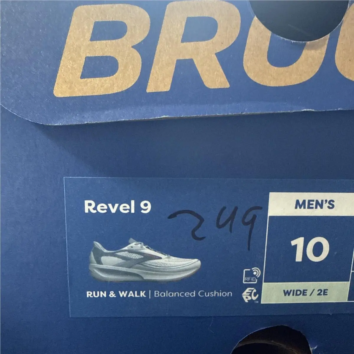 Brooks shoes - Brooks Revel 2 - Revel - Gray 4