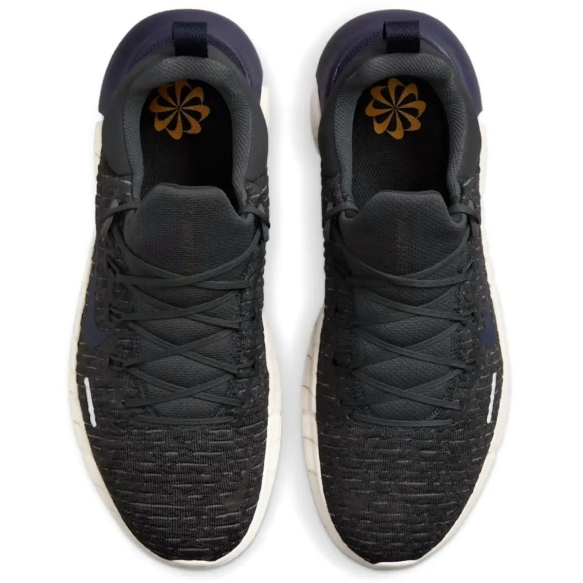 Nike shoes - Nike Free Run 5.0 - Free Run - Black, Manufacturer: Anthracite/Medium Ash/Kumquat/Blackened Blue 8
