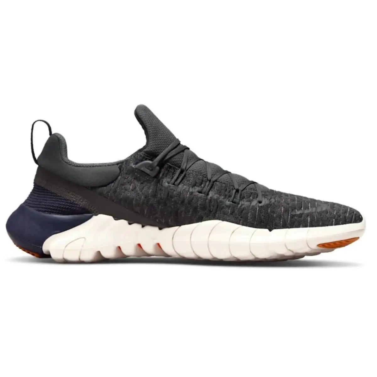 Nike shoes - Nike Free Run 5.0 - Free Run - Black, Manufacturer: Anthracite/Medium Ash/Kumquat/Blackened Blue 0