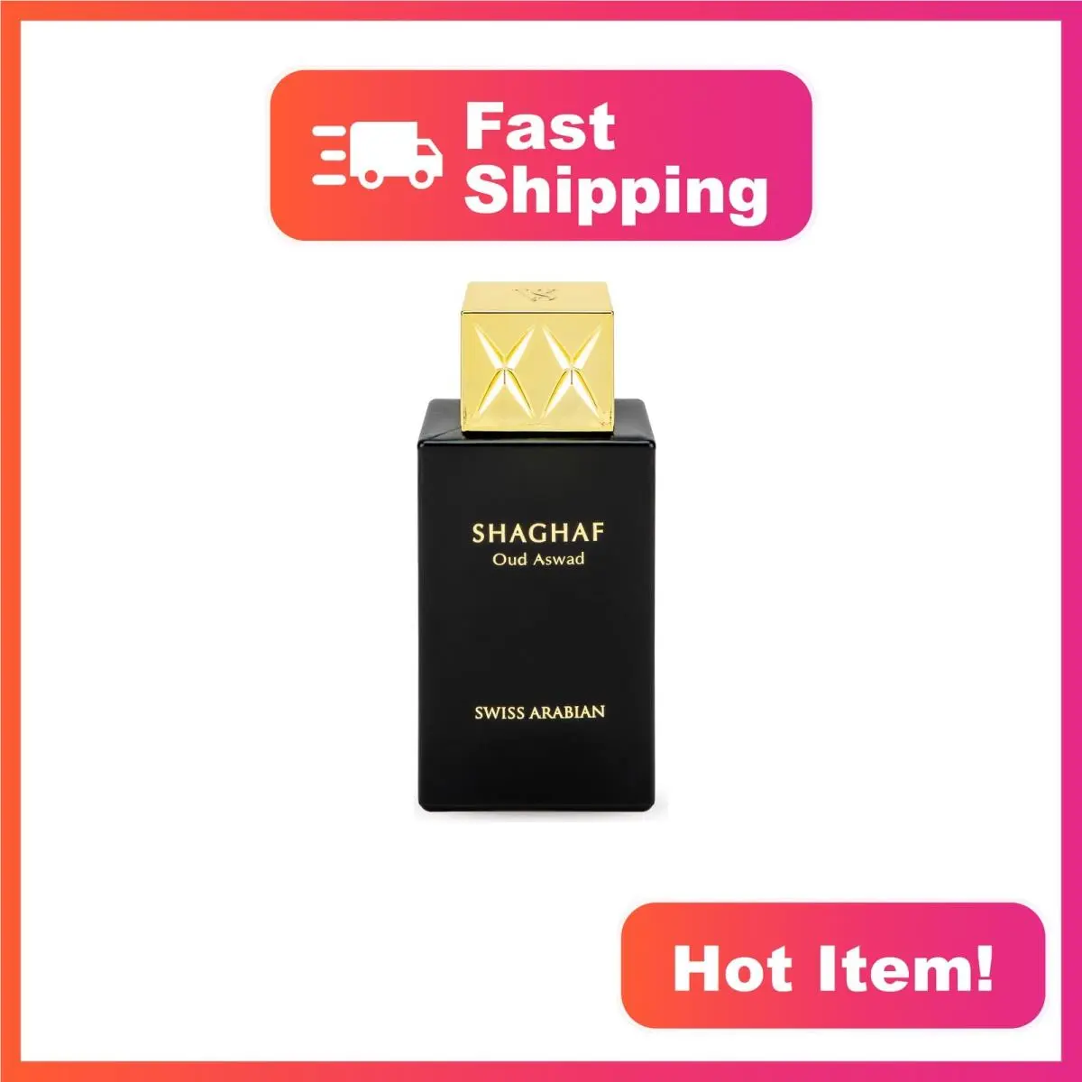 Swiss Arabian Shaghaf Oud Aswad Perfume 75ml