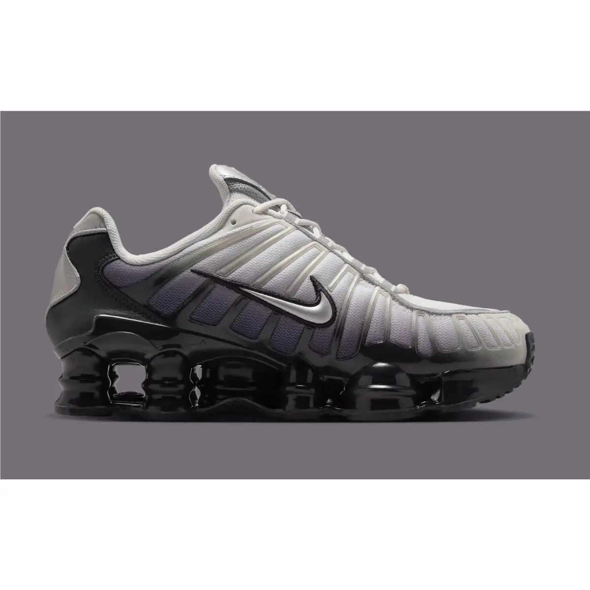 Nike shoes - Women`s Nike Shox TL - Shox - IB7705 001 - Off Noir / Metallic Silver 8