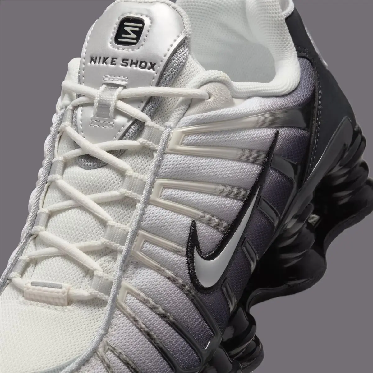 Nike shoes - Women`s Nike Shox TL - Shox - IB7705 001 - Off Noir / Metallic Silver 10