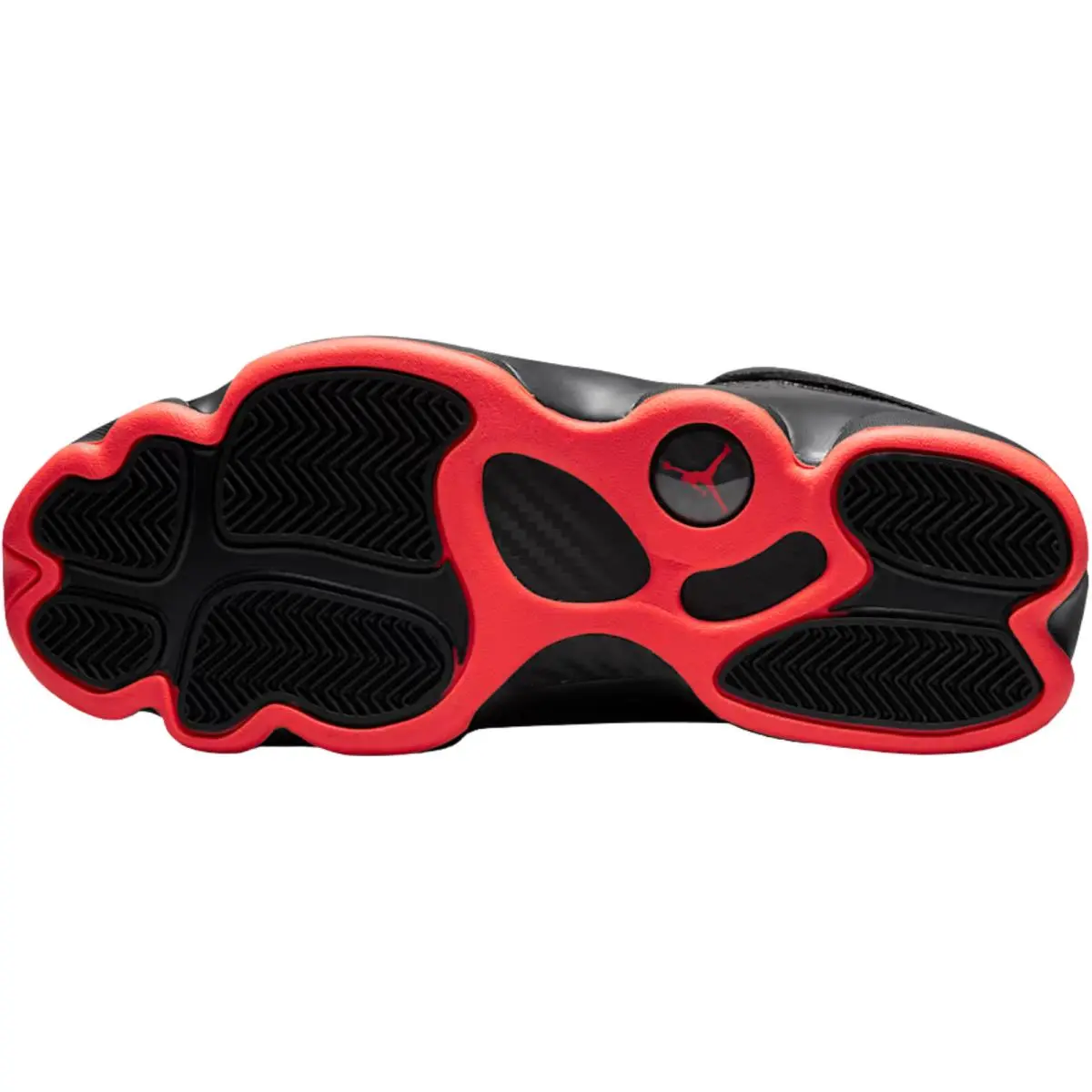 Nike shoes - Nike Air Jordan 6 Rings - Black/Anthracite/Fire Red 13