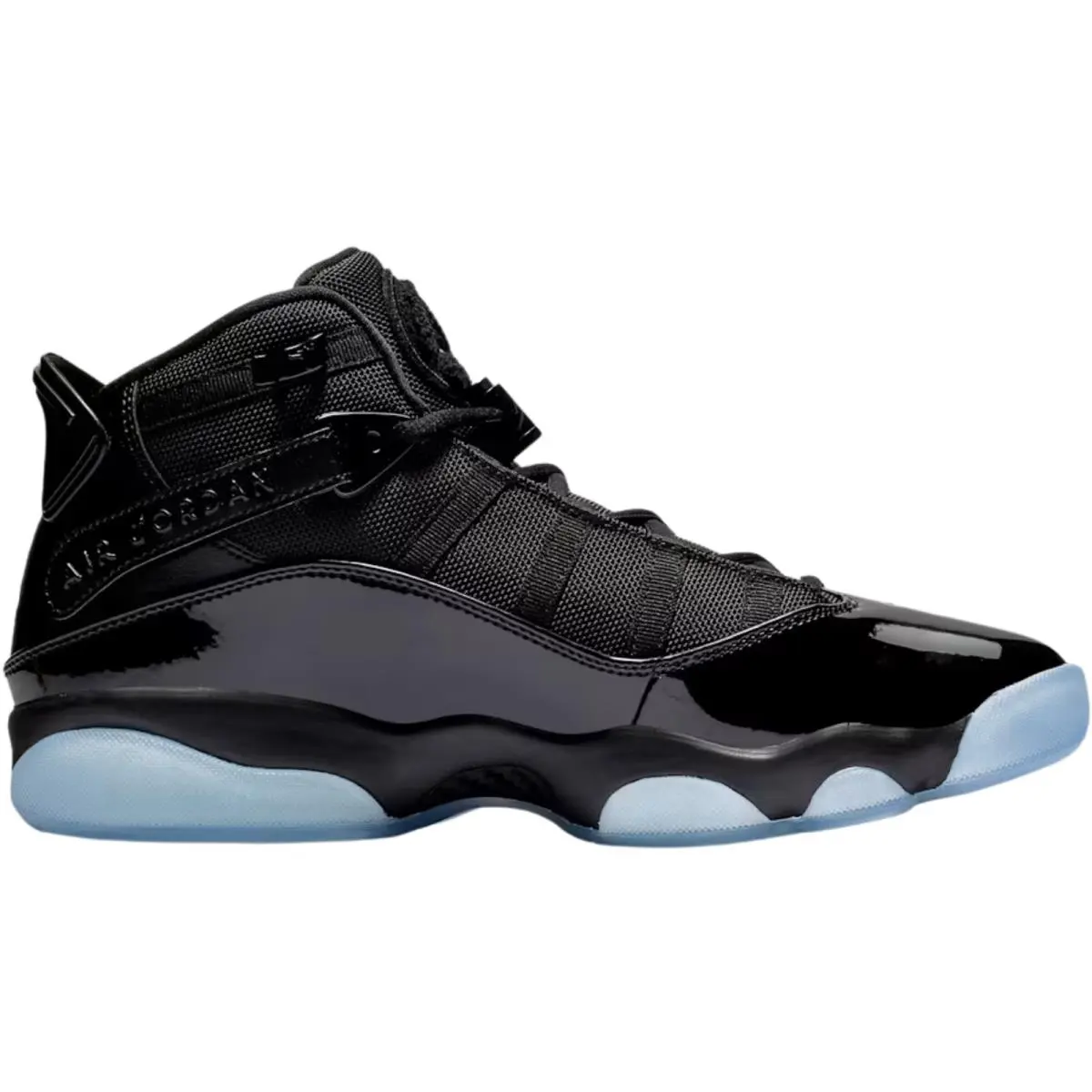 Nike shoes - Nike Air Jordan 6 Rings - Black/Anthracite/Fire Red 19