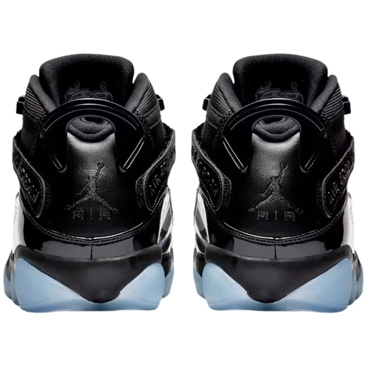 Nike shoes - Nike Air Jordan 6 Rings - Black/Anthracite/Fire Red 22