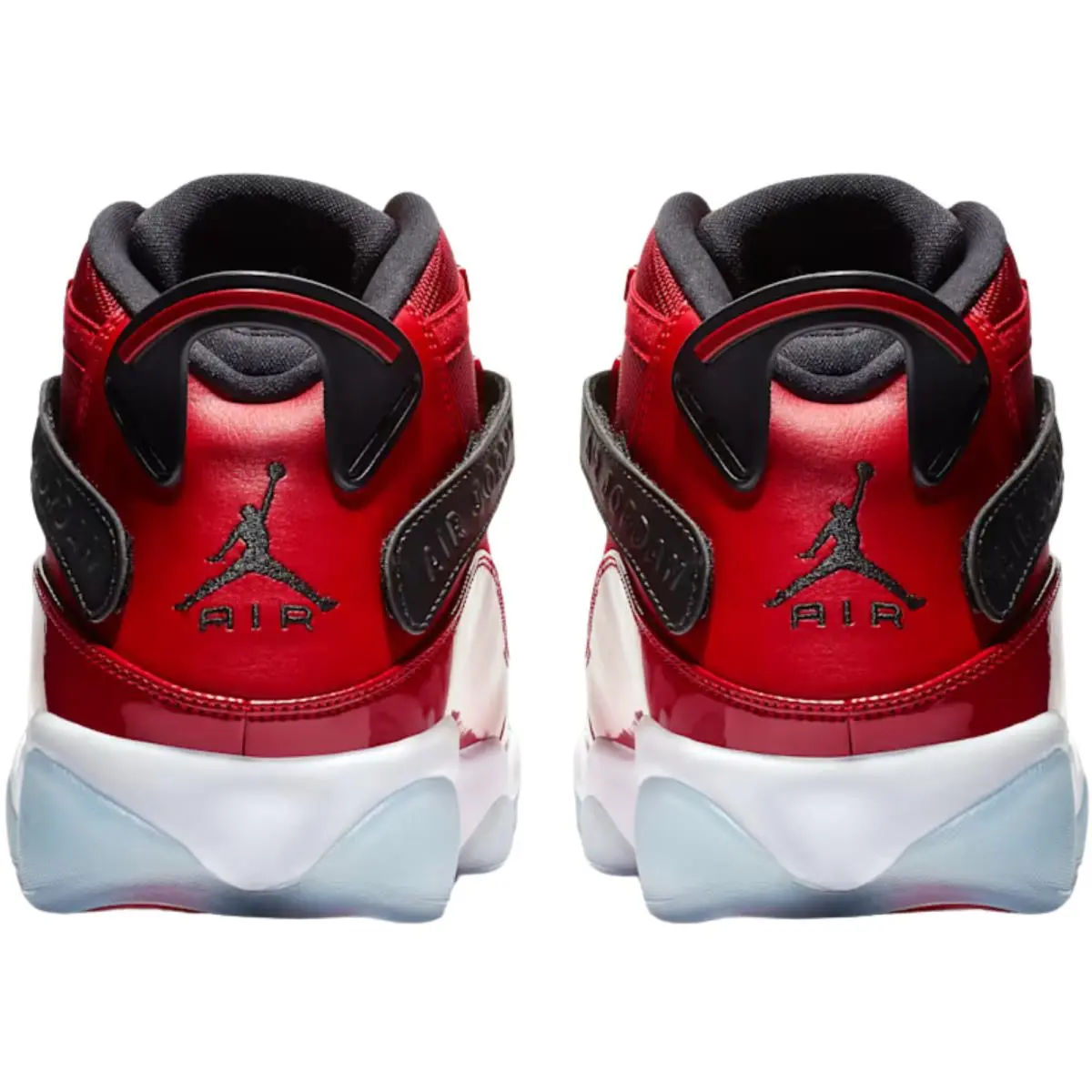 Nike shoes - Nike Air Jordan 6 Rings - Black/Anthracite/Fire Red 27