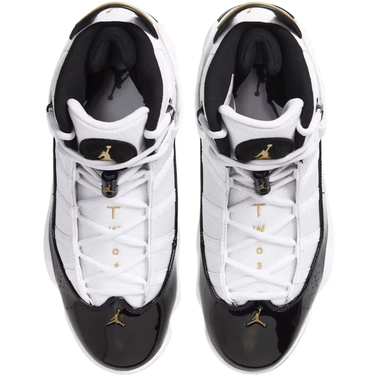 Nike shoes - Nike Air Jordan 6 Rings - Black/Anthracite/Fire Red 31