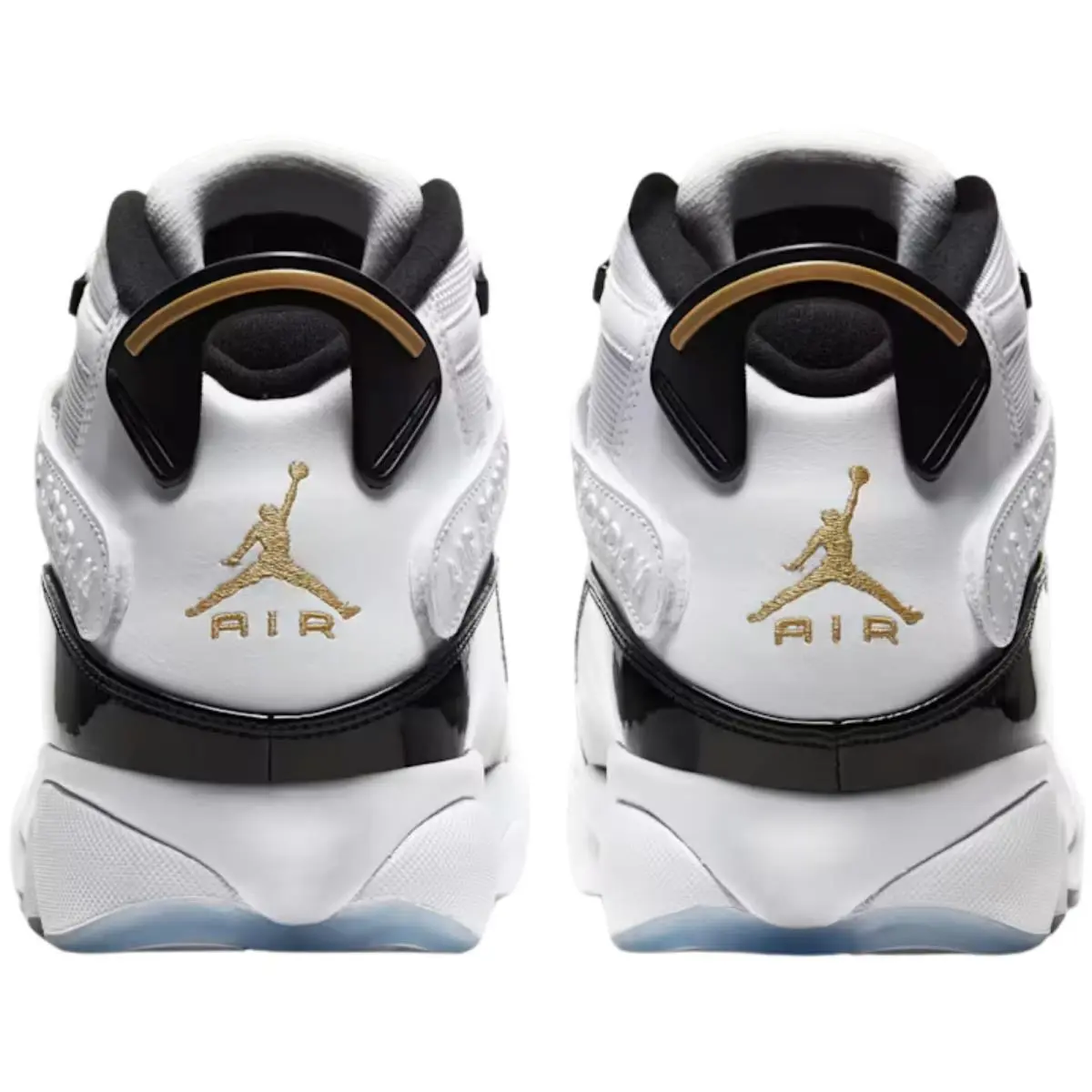 Nike shoes - Nike Air Jordan 6 Rings - Black/Anthracite/Fire Red 32