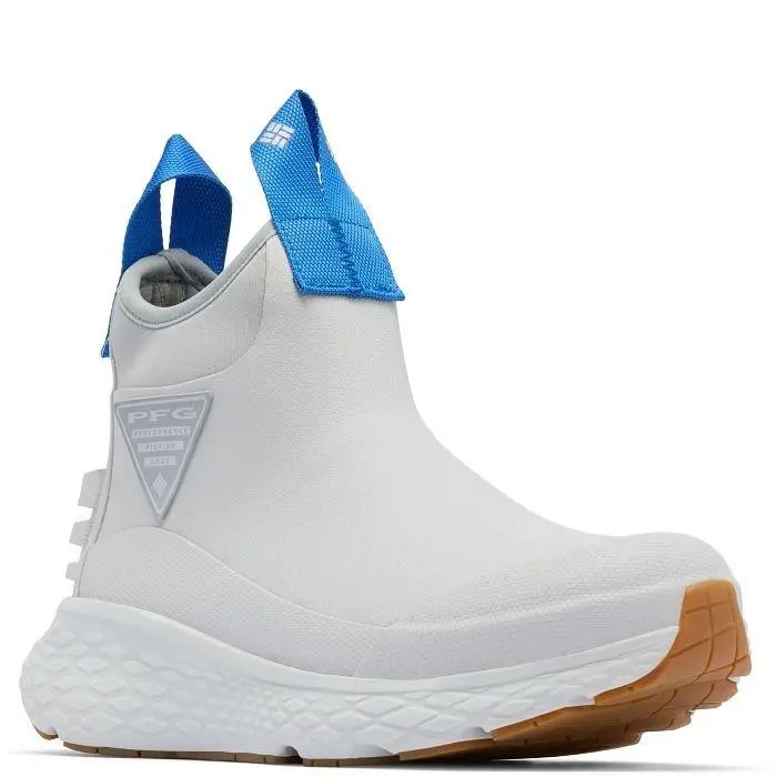 Columbia Women`s Pfg Pro Sport Ankle Boots Grey Ice/vivid Blue Size 6 US