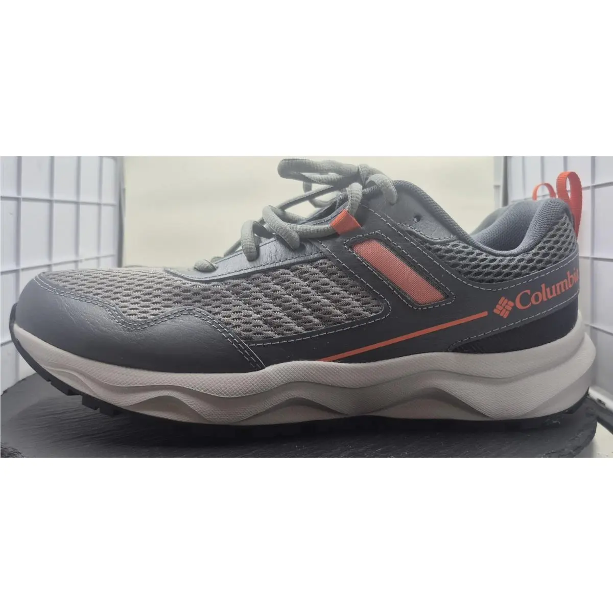 Columbia shoes - Columbia Plateau Wide - Plateau Wide - BM7516 - Steam/Mountain Red 2