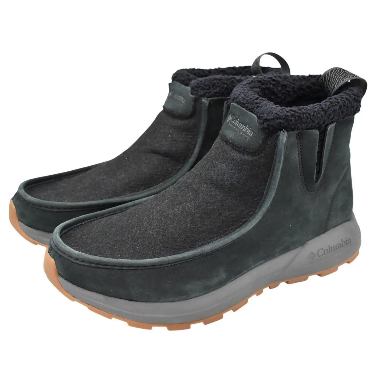 Columbia Landroamer Cozy Women 10.5 Black Titanium II Boots Shoes