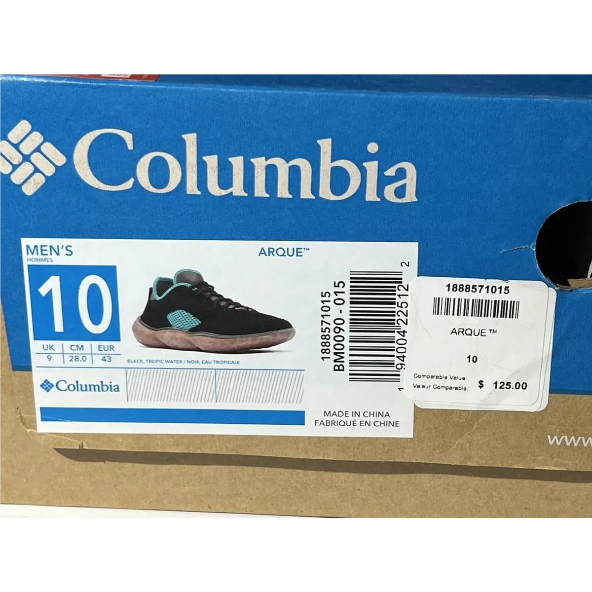 Columbia shoes - COLUMBIA ARQUE BM0090-015 - ARQUE - Black (UPC: 194004225245) 0